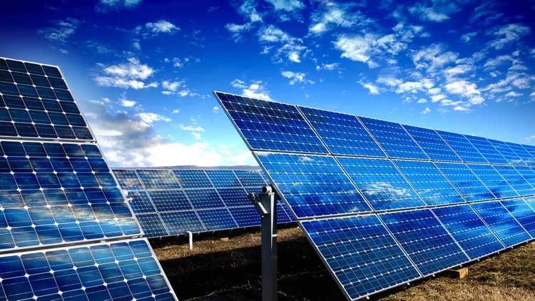 Solar panels in South Africa